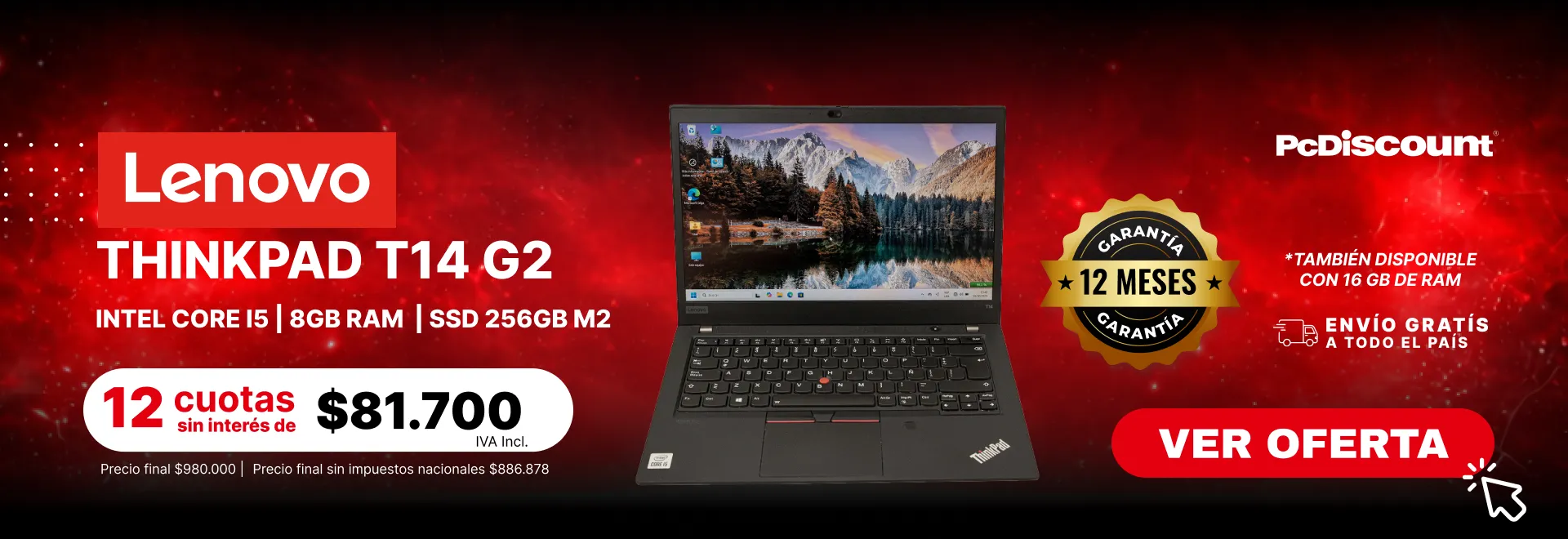 Banner home lenovo t14