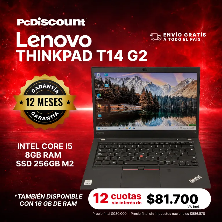 Banner mobile tienda lenovo t14